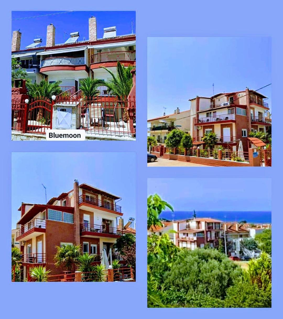 Blue Moon Accommodation Michaniona Dış mekan fotoğraf